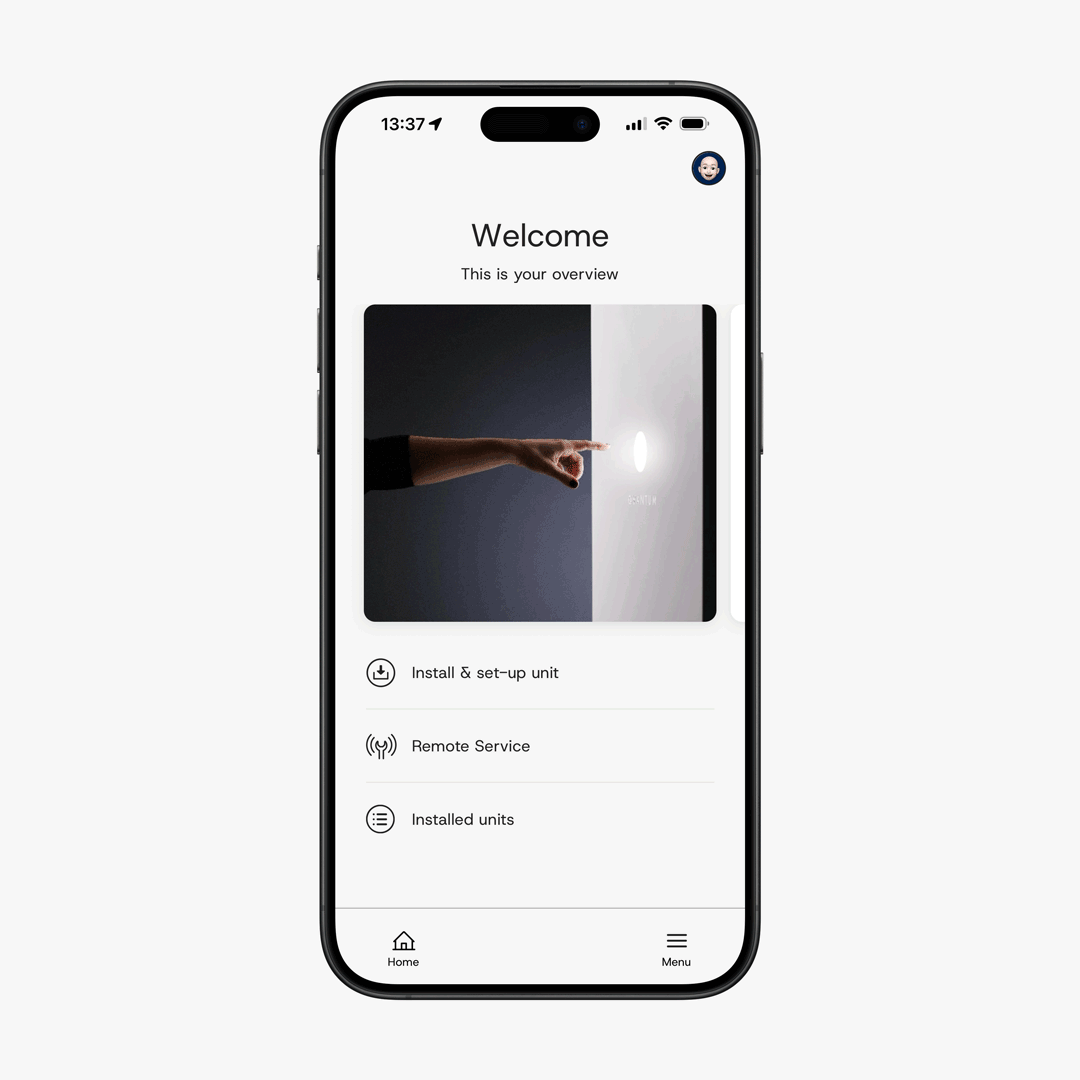 Qvantum App paigaldajale